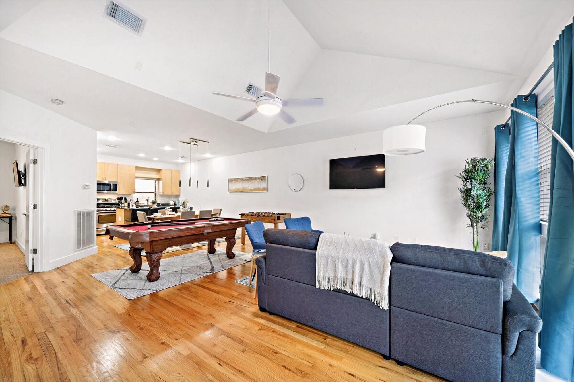 Houston Getaway By Downtown Pool Table Pets Villa ภายนอก รูปภาพ